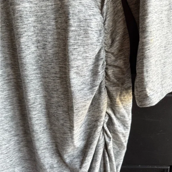 Liz Range Grey Maternity Dress 3/4 sleeves Midi length size Medium - Picture 7 of 9